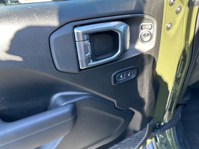 2024 Jeep Gladiator Rubicon 4x4 in a Sarge Green Clear Coat exterior color. Gupton Motors Inc 615-384-2886 guptonmotors.com 