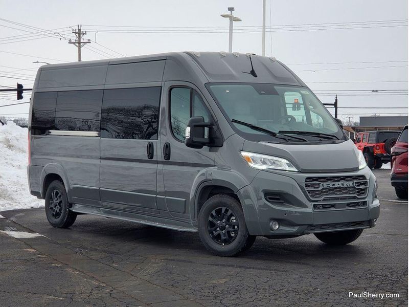 New 2026 RAM Promaster 2500 Slt+ Window Van High Roof 159' Wb