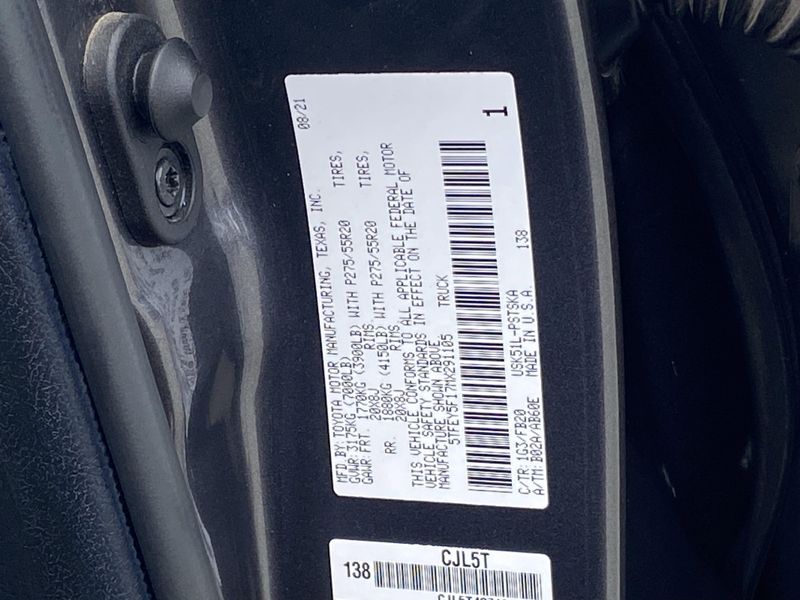 Used 2021 Toyota Tundra SR5Image 30