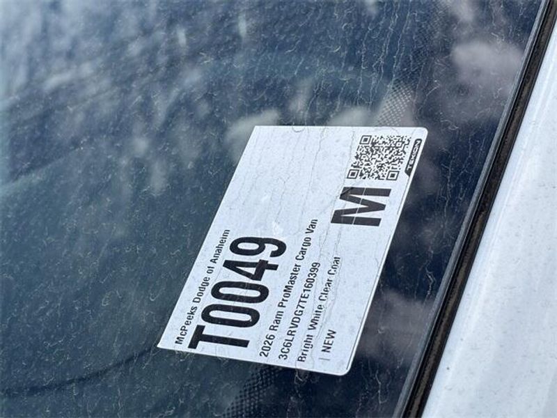 New 2026 RAM Promaster 2500 Tradesman Cargo Van High Roof 159