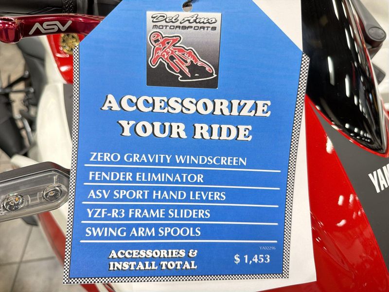 New 2026 Yamaha YZF-R3 ABS CA 70TH ANNIVERSARY EDITION Image 33