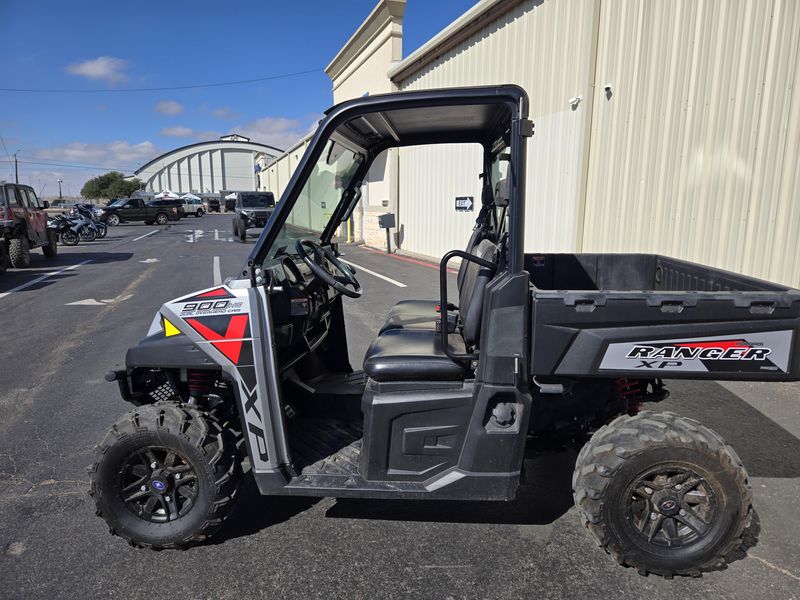 USED 2019 POLARIS RANGER XP 900 EPS SILVER PEARL Image 4