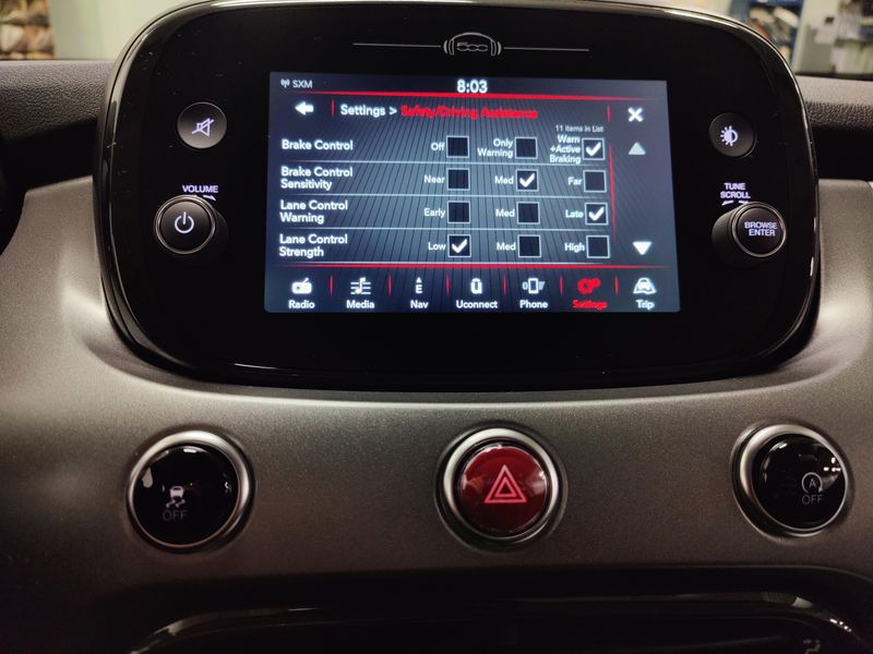 2023 Fiat 500X Sport AWD w/Tech/Convertible TopImage 9