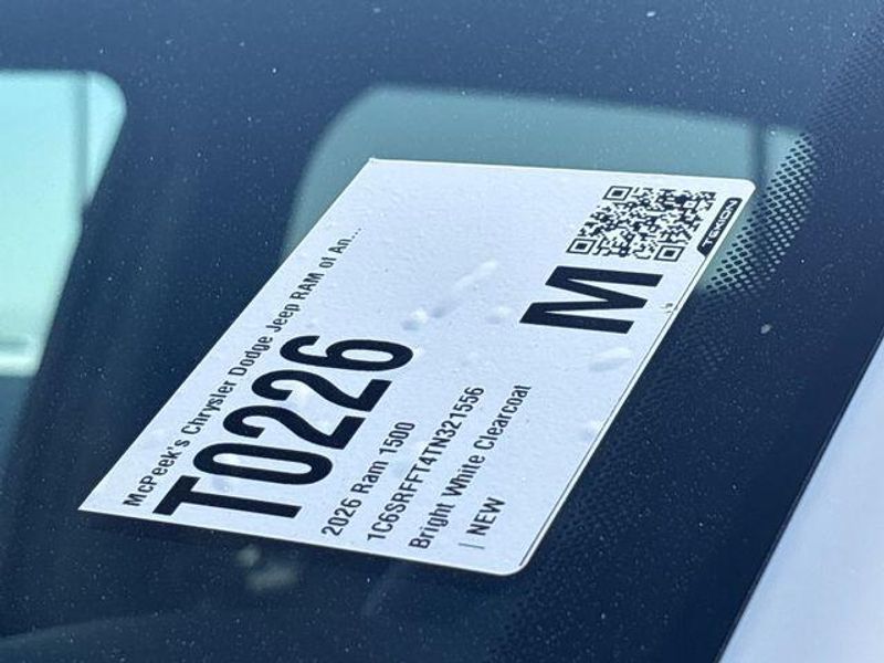 New 2026 RAM 1500 Big Horn Crew Cab 4x4 5