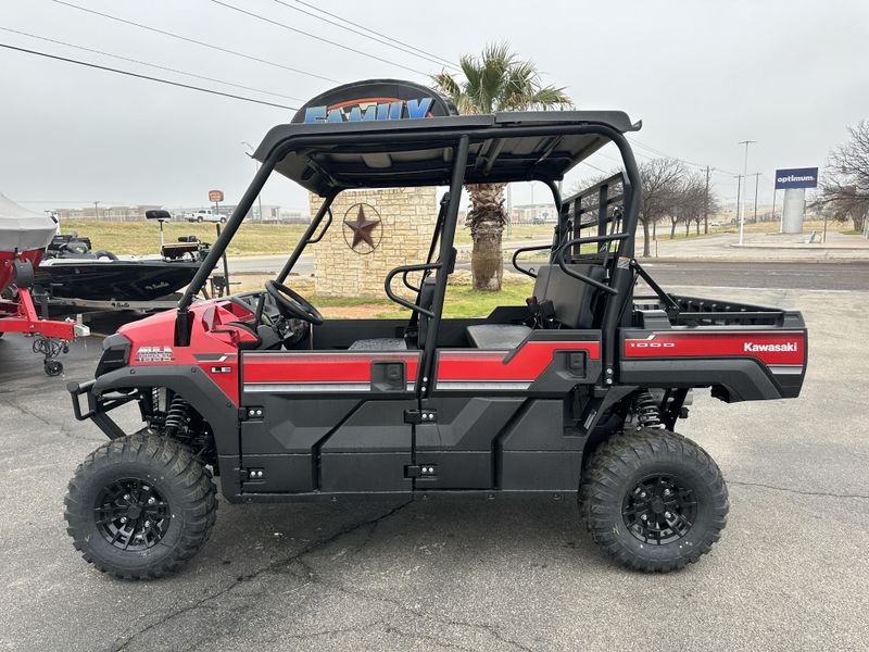 2025 Kawasaki MULE PROFXT 1000 LE CAND YPERSIMMON REDImage 3