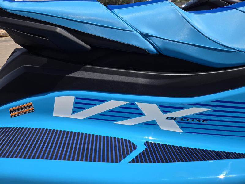 2025 Yamaha VX DELUXE WITH AUDIO CYAN AND AZURE BLUE Image 8