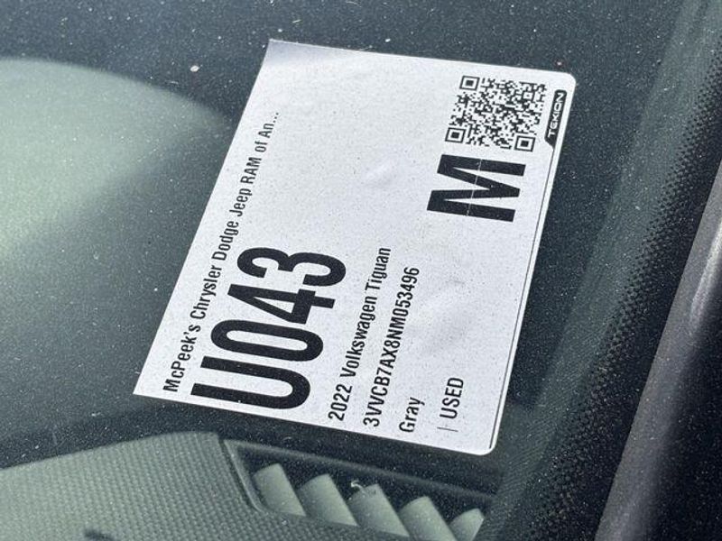 Used 2022 Volkswagen Tiguan 2.0T SE R-Line BlackImage 8