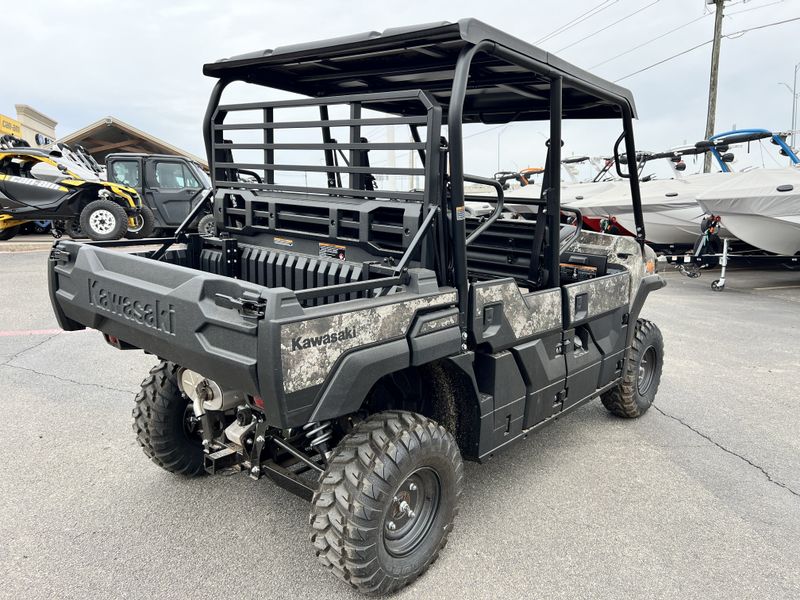 2024 KAWASAKI MULE PROFXT 1000 LE CAMOUFLAGE TRUE TIMBER STRATA in a CAMO exterior color. Family PowerSports (877) 886-1997 familypowersports.com 