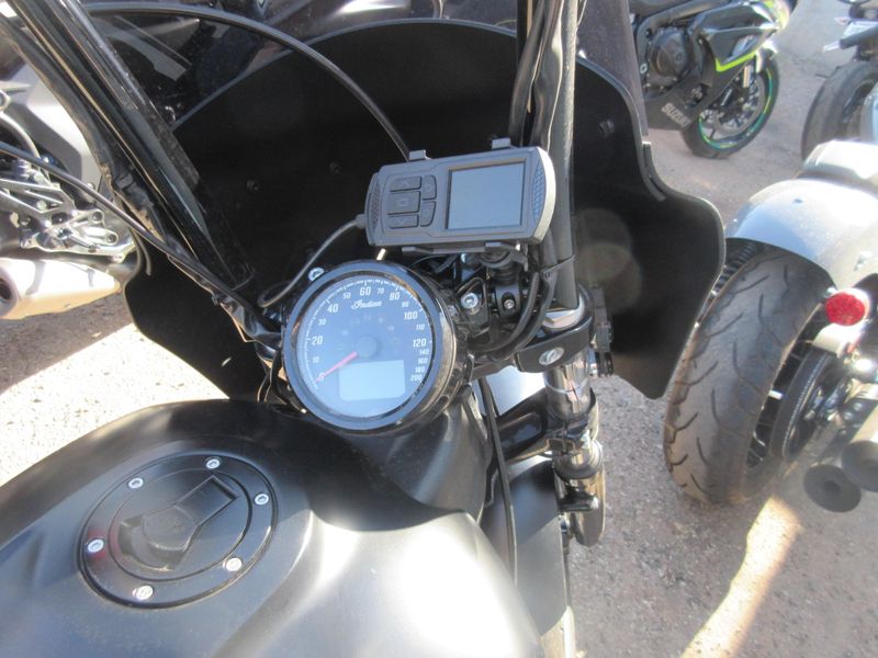 USED 2020 INDIAN MOTORCYCLE SCOUT BOBBER THUNDER BLACK SMOKE ABS 49ST Image 9