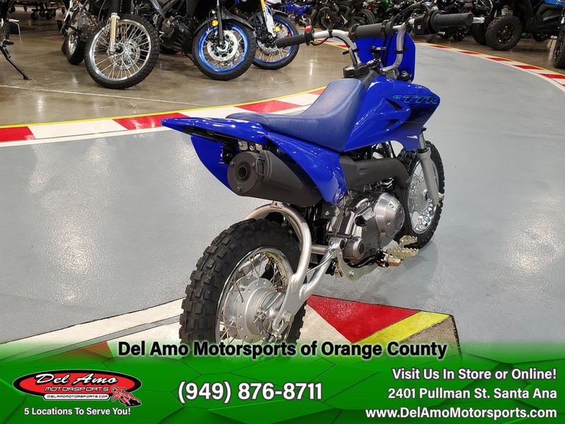 2024 Yamaha TTR50ERC  in a TEAM YAMAHA BLUE exterior color. Del Amo Motorsports of Orange County (949) 416-2102 delamomotorsports.com 