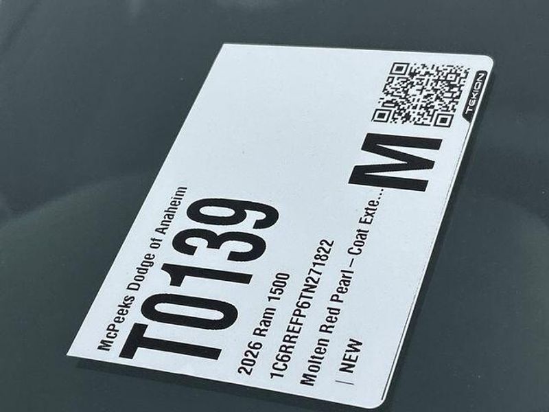 New 2026 RAM 1500 Big Horn Crew Cab 4x2 5