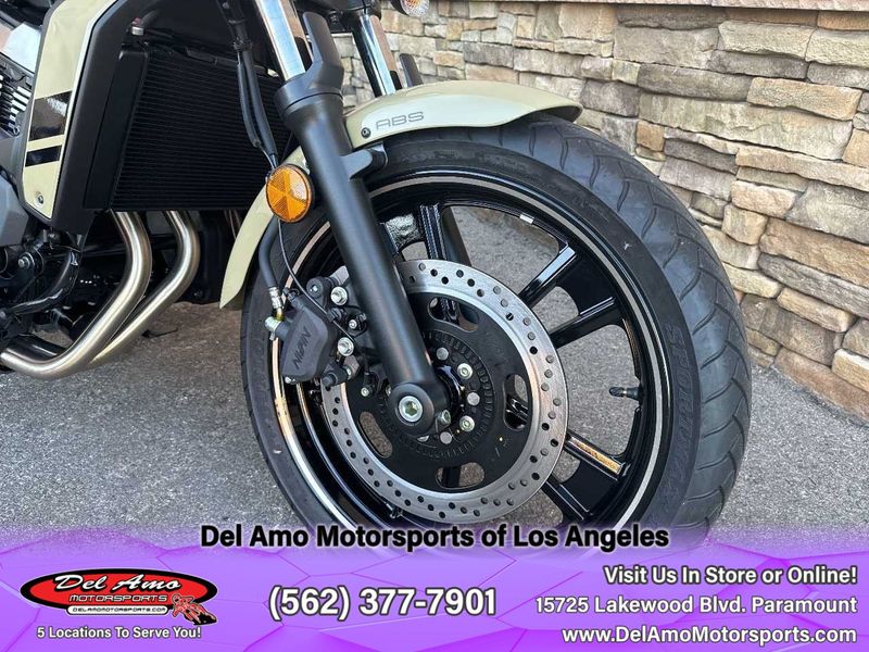 2024 Kawasaki EN650DRFAL-GN2  in a PEARL SAND KHAKI/EBONY exterior color. Del Amo Motorsports of Los Angeles (562) 262-9181 delamomotorsports.com 