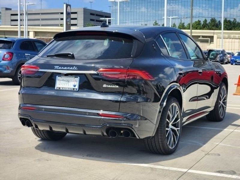 2023 Maserati Grecale Modena in a Black exterior color and Nero/Nerointerior. Northside Imports Houston 281-475-4549 northsideimportshouston.com 