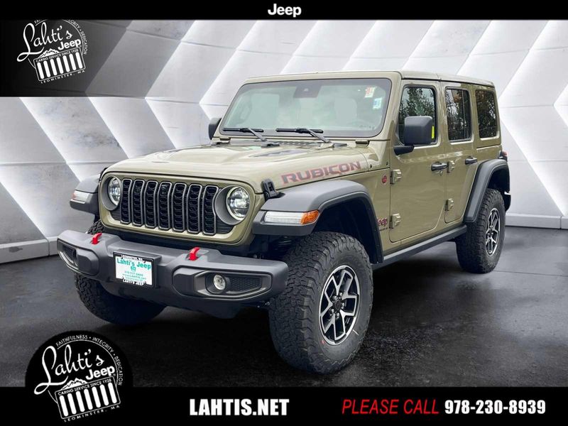 New 2025 Jeep Wrangler 4-door Rubicon