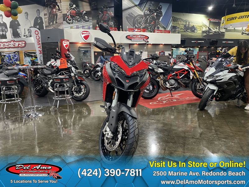 2023 Ducati MULTISTRADA V2 S  in a RED exterior color. Del Amo Motorsports of Redondo Beach (424) 304-1660 delamomotorsports.com 