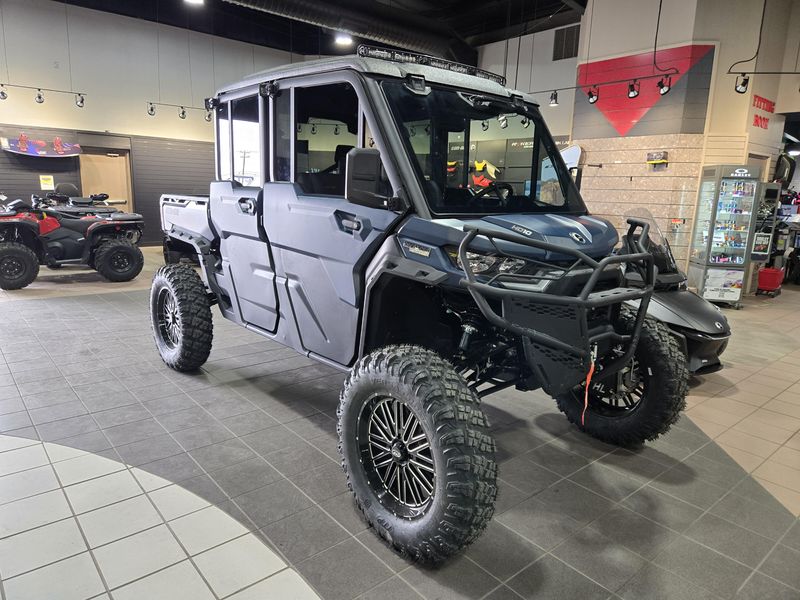 2025 Can-Am DEFENDER MAX LIMITED CAB HD10 DUSTY NAVYImage 1