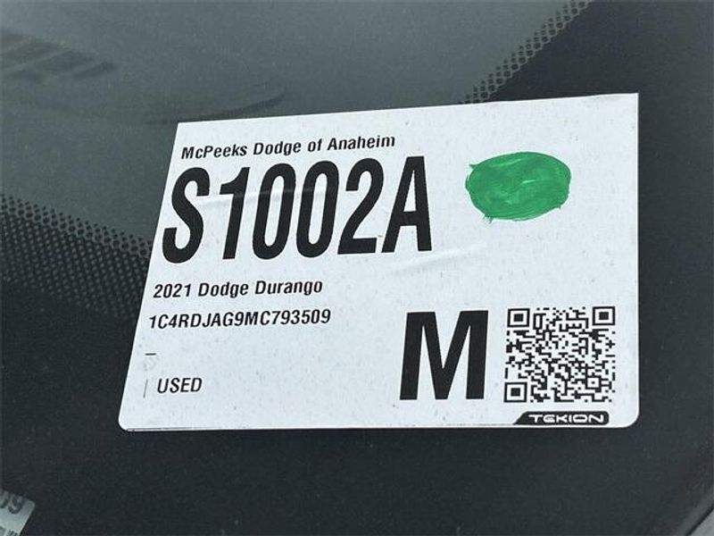 2021 Dodge Durango SXT PlusImage 33