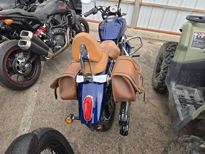USED 2020 INDIAN MOTORCYCLE SCOUT DEEPWATER METALLIC WABS 49ST BASE Image 8