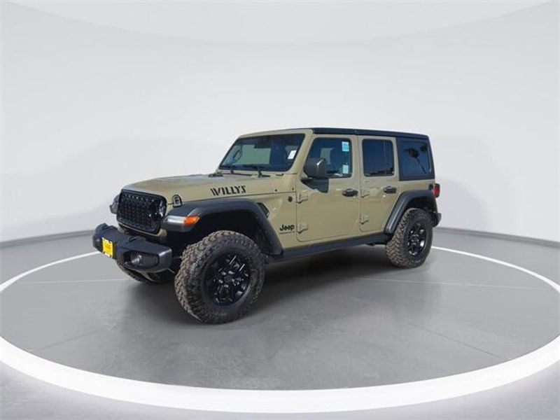 New 2026 Jeep Wrangler 4-door WillysImage 4