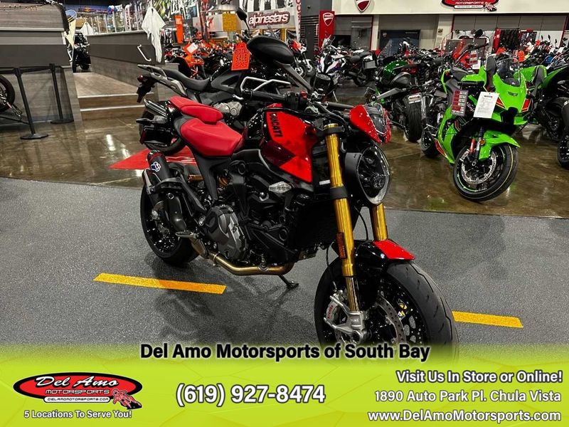 2024 Ducati MONSTER SP  in a LIVERY exterior color. Del Amo Motorsports of South Bay (619) 547-1937 delamomotorsports.com 