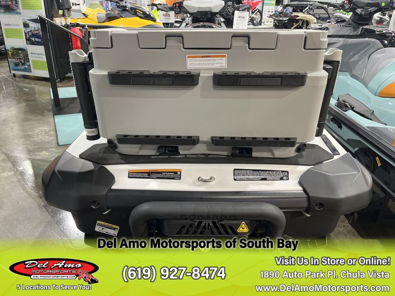 2023 Sea-Doo 33PA  in a WHITE / GULF STREAM BLUE exterior color. Del Amo Motorsports of South Bay (619) 547-1937 delamomotorsports.com 