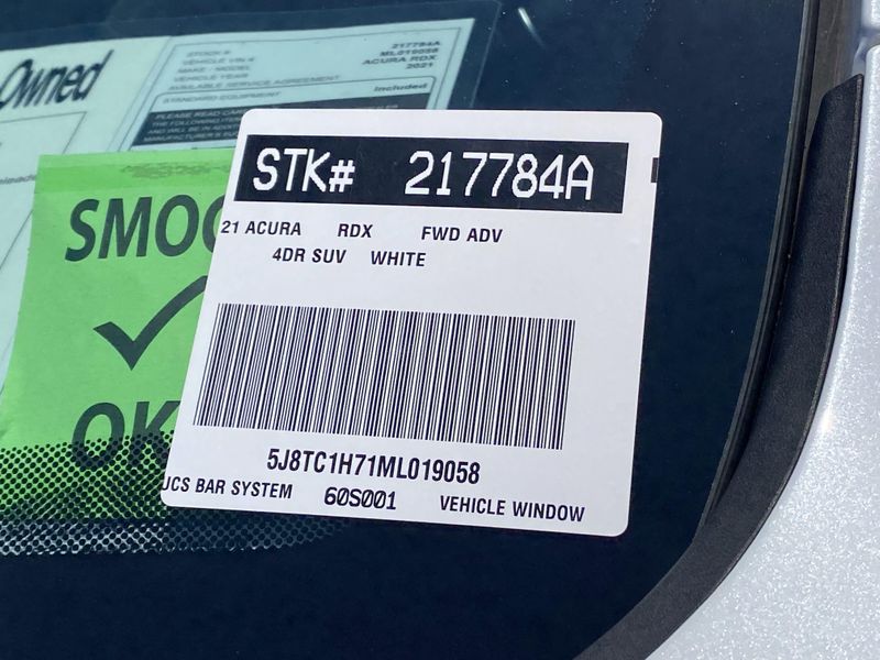 Used 2021 Acura RDX Advance PackageImage 32