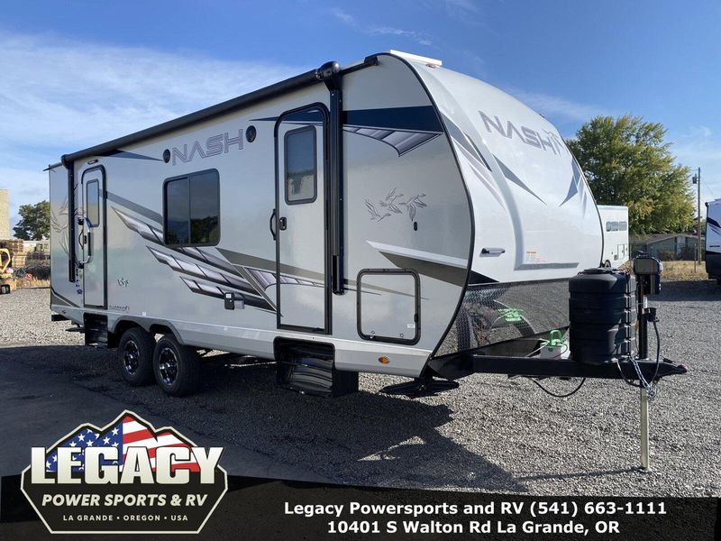 2024 NASH 24M  in a ELEGANT TRUFFLE exterior color. Legacy Powersports 541-663-1111 legacypowersports.net 