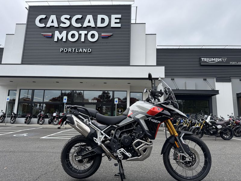 2025 Triumph Tiger 900 Rally Pro - ASH GREY - INTENSE ORANGE 