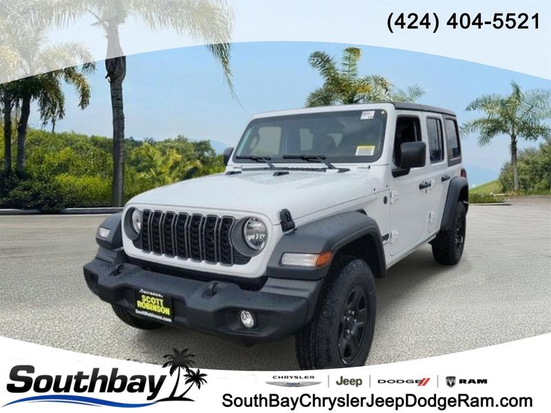 New 2026 Jeep Wrangler 4-door Sport