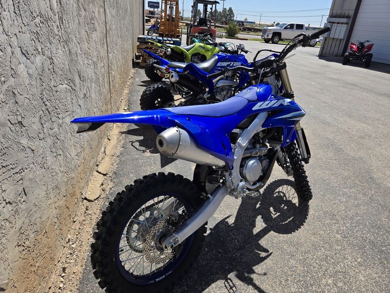 2025 Yamaha WR450F TEAM BLUE Image 3