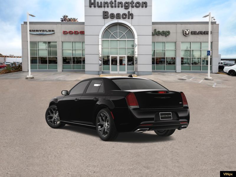 2023 Chrysler 300 Touring in a Gloss Black exterior color and Blackinterior. BEACH BLVD OF CARS beachblvdofcars.com 