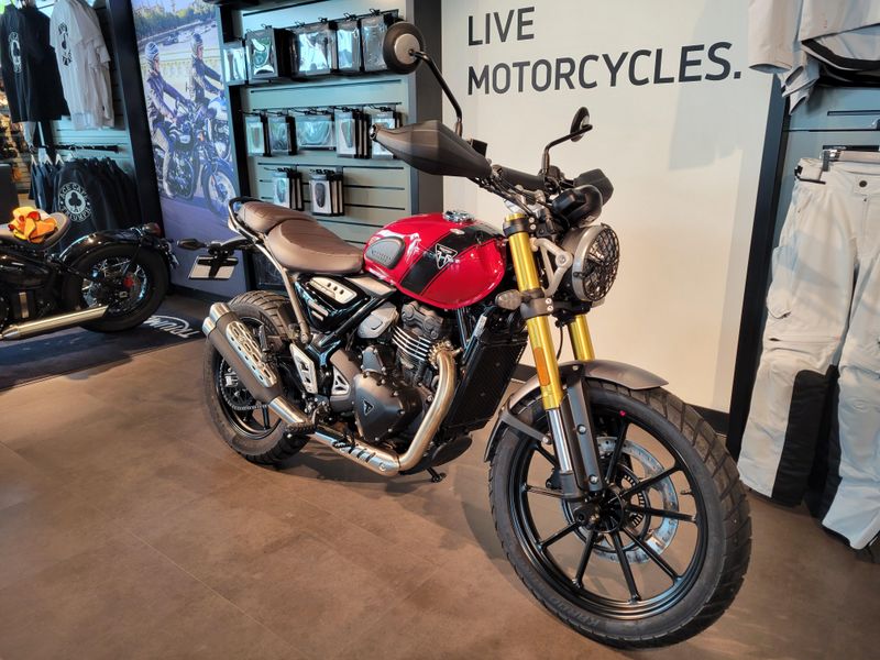 2025 Triumph SCRAMBLER 400 X