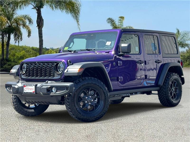 New 2026 Jeep Wrangler 4-door Willys