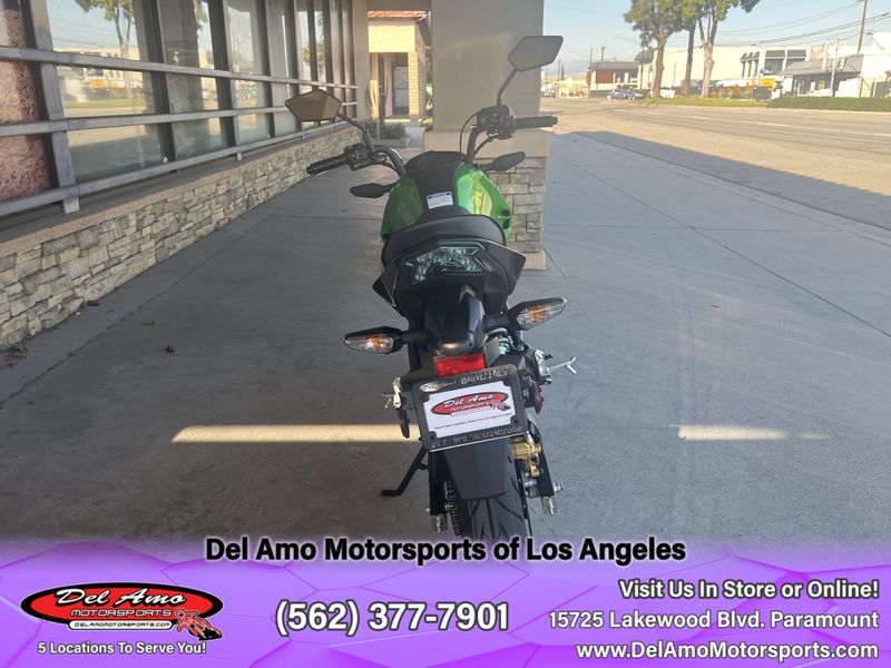 2024 Kawasaki BR125JRFNL-GN1  in a CANDY LIME GREEN exterior color. Del Amo Motorsports of Los Angeles (562) 262-9181 delamomotorsports.com 