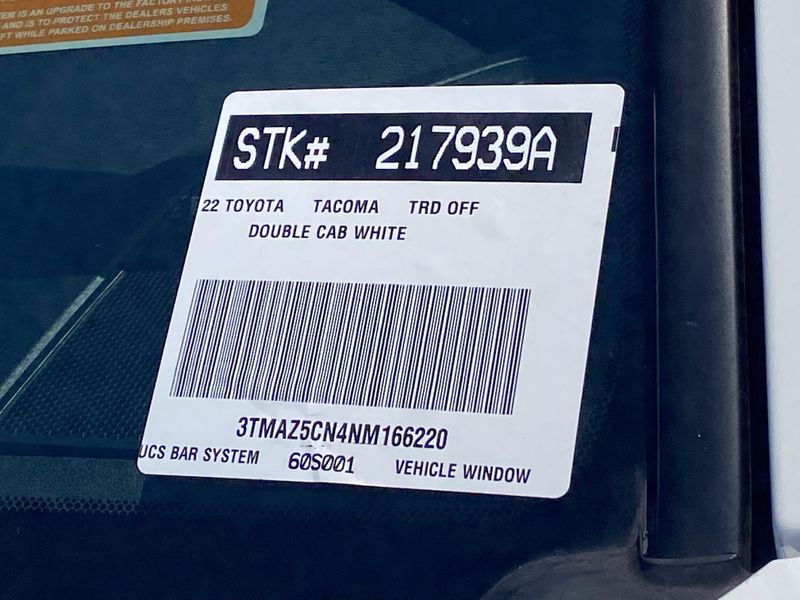 Used 2022 Toyota Tacoma TRD Off-RoadImage 31