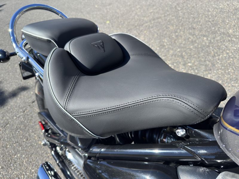 2025 Triumph Bonneville Speedmaster - PACIFIC BLUE - SILVER ICE 