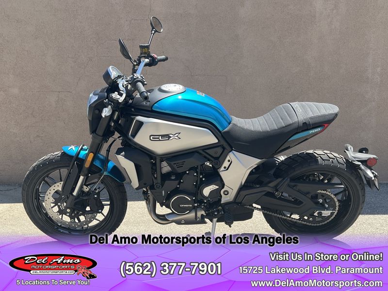 2023 CFMOTO CF700-2US  in a ZEPHYR BLUE exterior color. Del Amo Motorsports of Los Angeles (562) 262-9181 delamomotorsports.com 