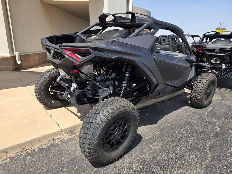 2025 Can-Am MAVERICK R X RS WITH SMARTSHOX 999T DCT TRIPLE BLACK Image 4