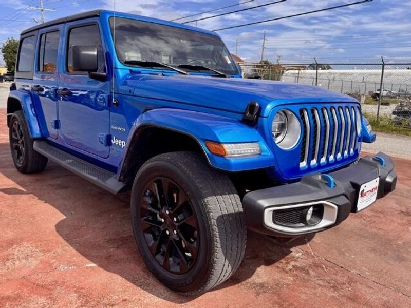 Used 2022 Jeep Wrangler 4xE Unlimited Sahara 4xeImage 3