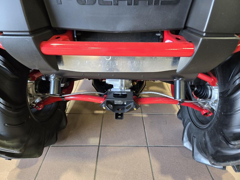 2025 Polaris SPORTSMAN XP 1000 MUD EDITION ONYX BLACK AND PERFORMANCE RED ACCENTS Image 15
