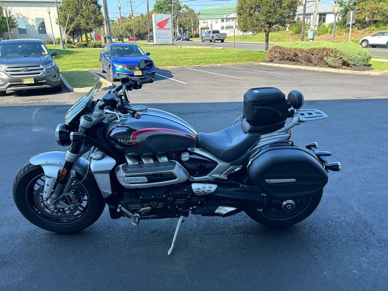 2021 Triumph Rocket 3 GT in a GRAY exterior color. Cross Country Powersports 732-491-2900 crosscountrypowersports.com 
