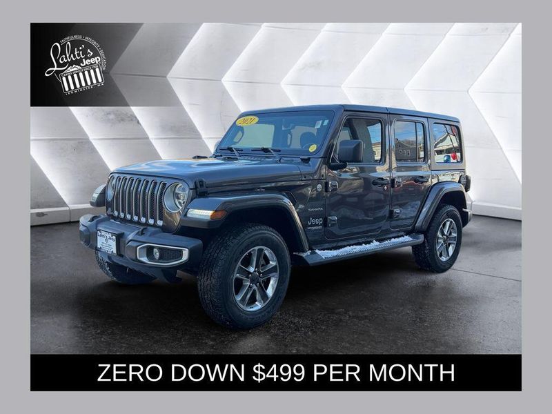 Used 2021 Jeep Wrangler Unlimited Sahara