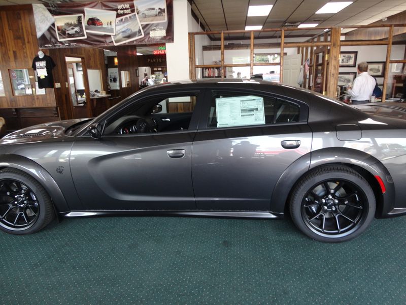 2023 Dodge CHARGER SR  in a GRANITE exterior color. Riedman Motors Co family owned since 1926 "From our lot, to your driveway" (765) 222-5358 riedmanmotors.net 