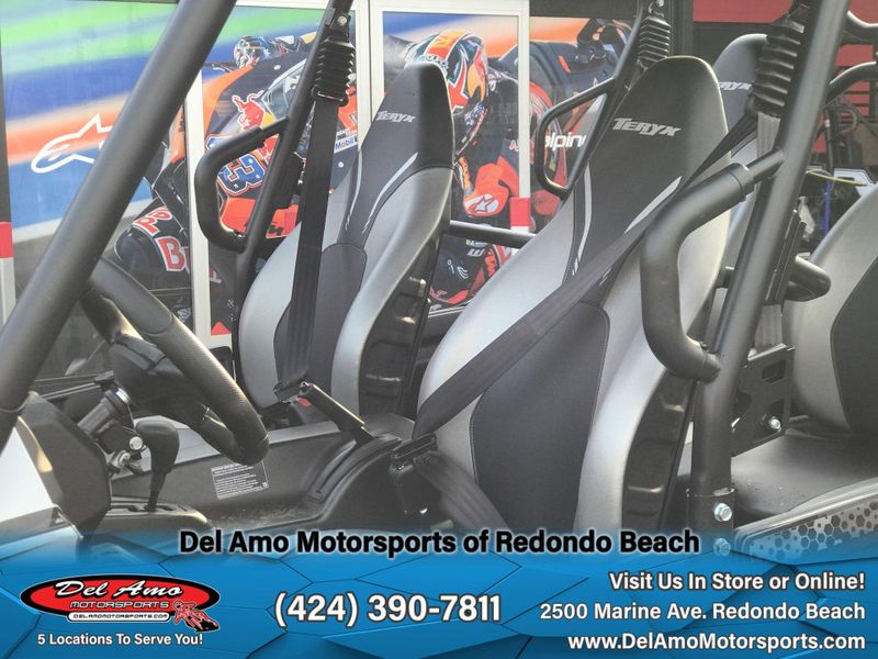 New 2025 Kawasaki TERYX4 S LE  in a ICE GRAY/SUPER BLACK exterior color. Del Amo Motorsports of Redondo Beach (424) 390-7811 delamomotorsports.com 