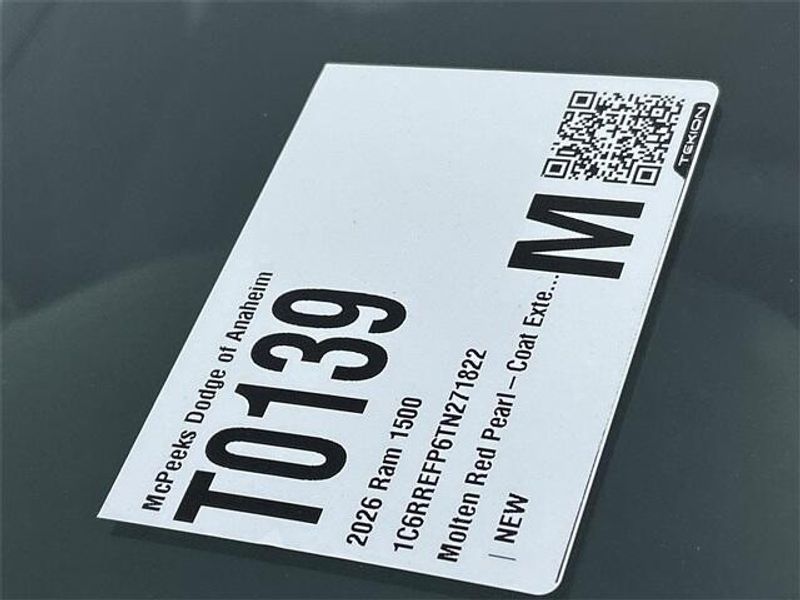 New 2026 RAM 1500 Big Horn Crew Cab 4x2 5