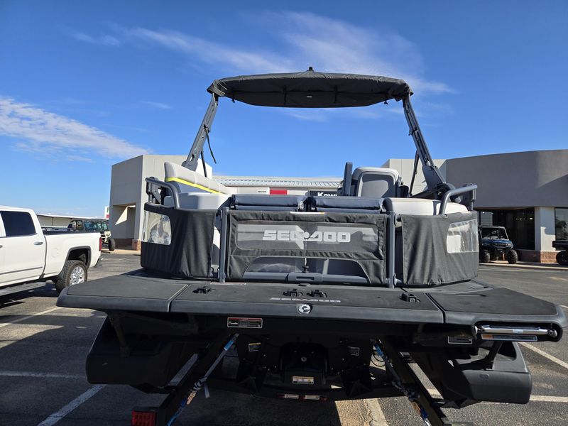 2025 SEADOO SWITCH CRUISE LIMITED 21 230HP PAINTED TRAILER HARBOR BLUE Image 35