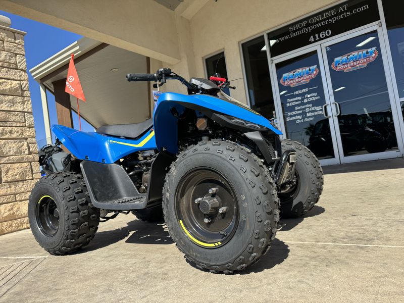 2023 CFMOTO CF110AY10 in a BLUE exterior color. Family PowerSports (877) 886-1997 familypowersports.com 
