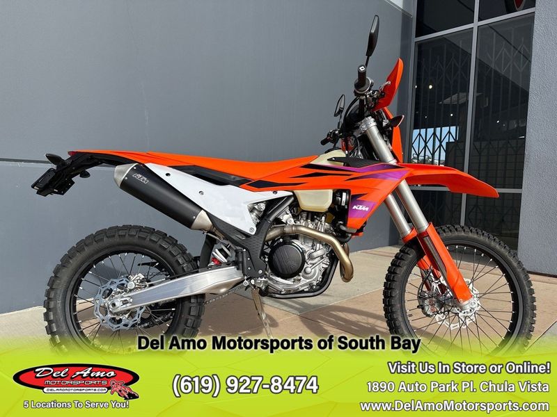 2024 KTM 500 EXC-F  in a ORANGE exterior color. Del Amo Motorsports of South Bay (619) 547-1937 delamomotorsports.com 