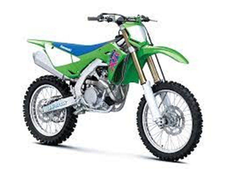 2024 Kawasaki KX 450 in a Lime Green exterior color. Greater Boston Motorsports 781-583-1799 pixelmotiondemo.com 