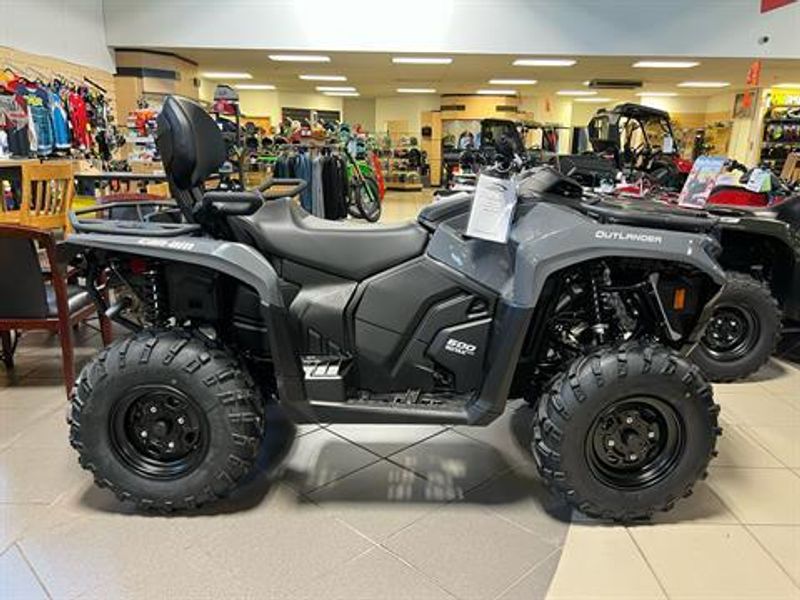 2025 Can-Am OUTLANDER MAX DPS 500 GRANITE GREY Image 2